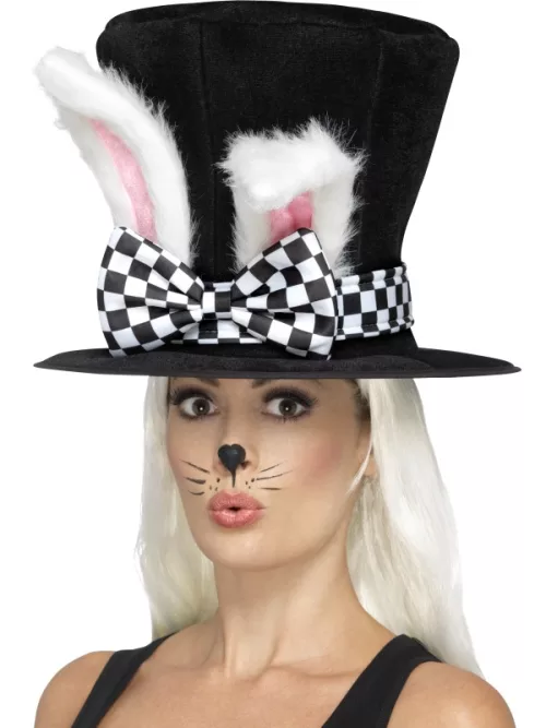Photo du produit Chapeau haut de forme lapin adulte