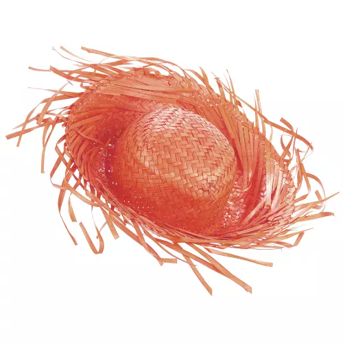 Photo du produit Chapeau Hawaï orange adulte