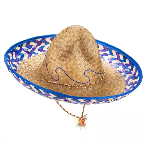 Photo du produit Chapeau mexicain en paille adulte