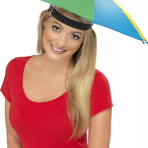 Photo du produit Chapeau parapluie multicolore adulte