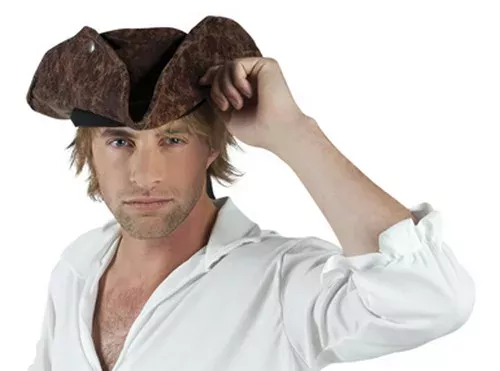Photo du produit Chapeau pirate marron adulte