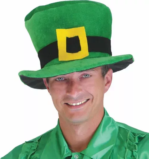 Photo du produit Chapeau velours vert Saint Patrick