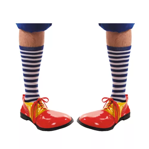 Photo du produit Chaussettes rayées bleues et blanches adulte