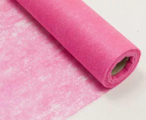 Photo du produit Chemin de table intissé fuchsia 10 m