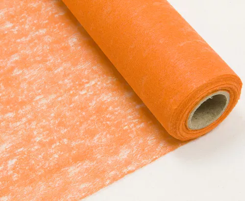 Photo du produit Chemin de table intissé orange 10 m