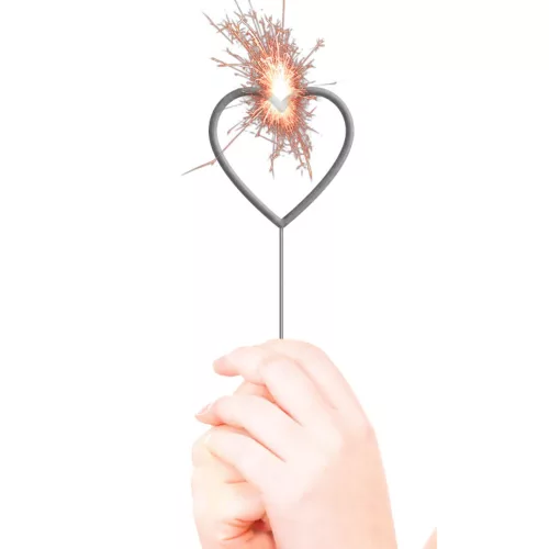 Photo du produit Cierge magique coeur