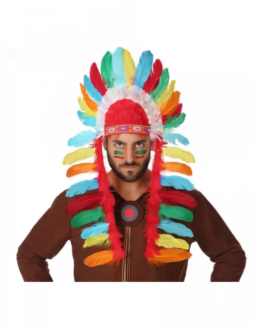 Photo du produit Coiffe chef indien adulte