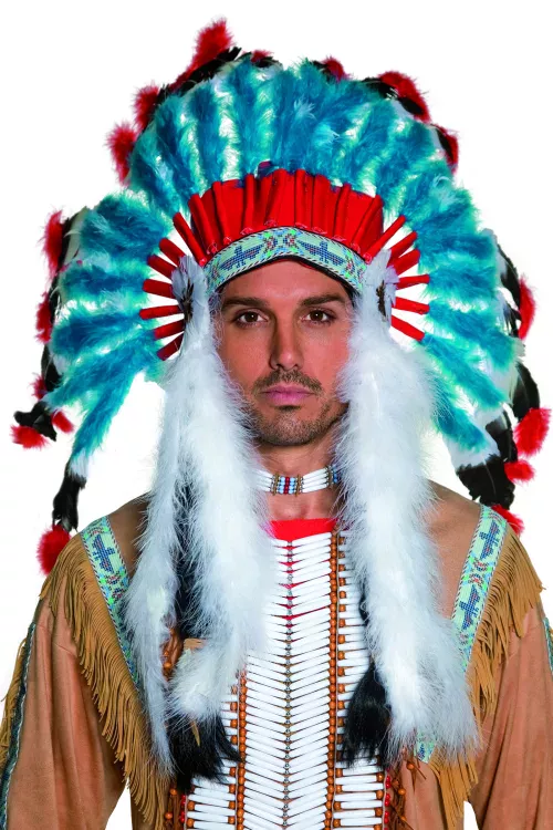Photo du produit Coiffe d'indien luxe adulte