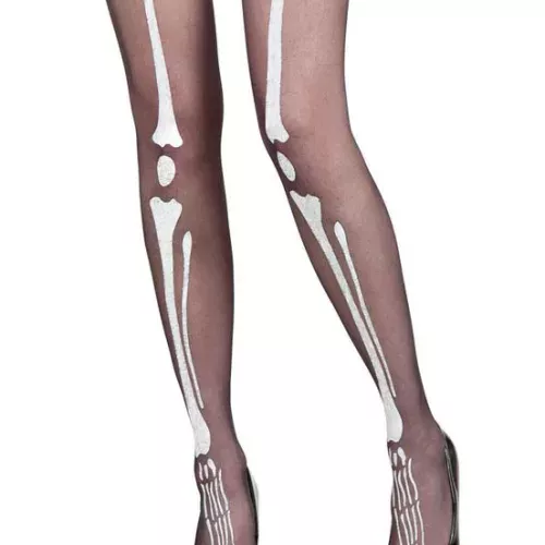 Photo du produit Collant squelette femme Halloween