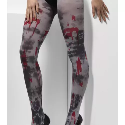 Photo du produit Collants ensanglantés zombie adulte Halloween