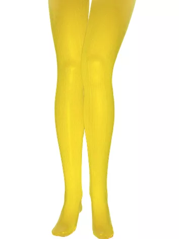 Photo du produit Collants opaques jaunes adulte