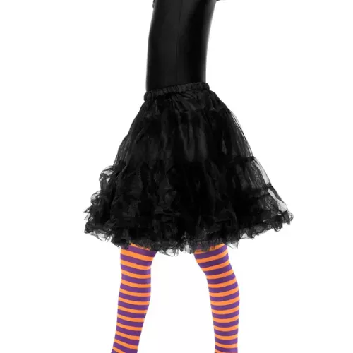 Photo du produit Collants rayés orange et violets enfant