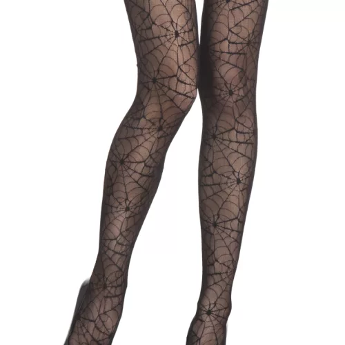 Photo du produit Collants toiles d'araignée femme Halloween
