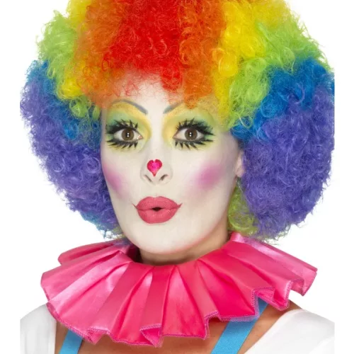 Photo du produit Collerette clown rose adulte