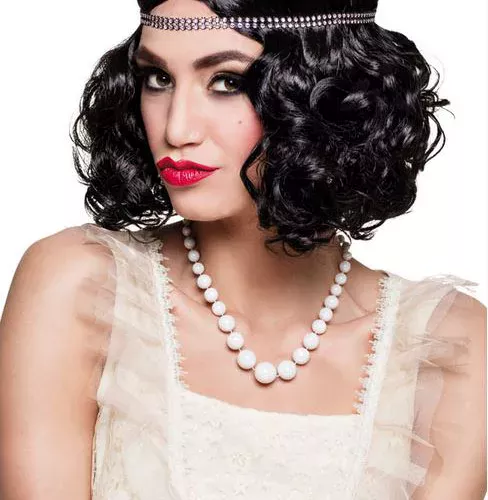 Photo du produit Collier court perles blanches nacrées femme