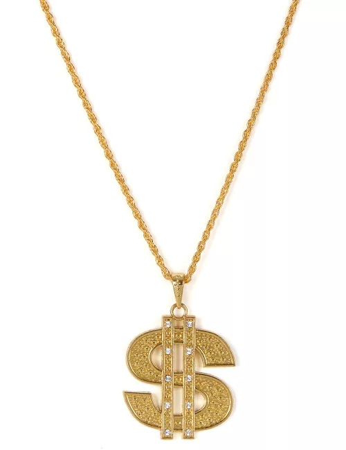 Photo du produit Collier Dollar en métal Adulte