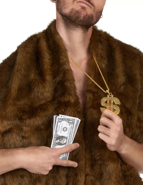Photo du produit Collier Dollar en métal Adulte