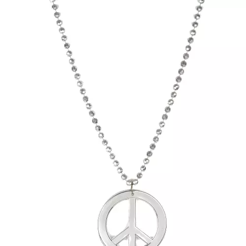 Photo du produit Collier hippie argent adulte