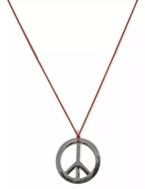Photo du produit Collier hippie en plastique Adulte