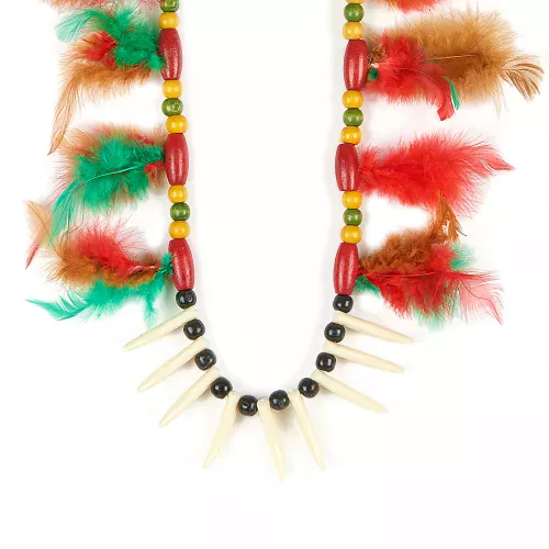Photo du produit Collier indien à plumes