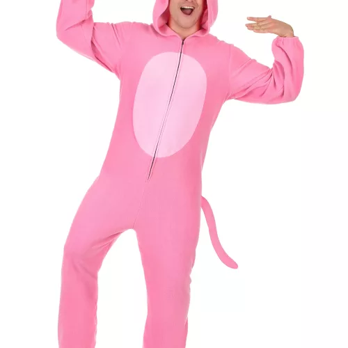 Photo du produit Combinaison à capuche panthère rose homme