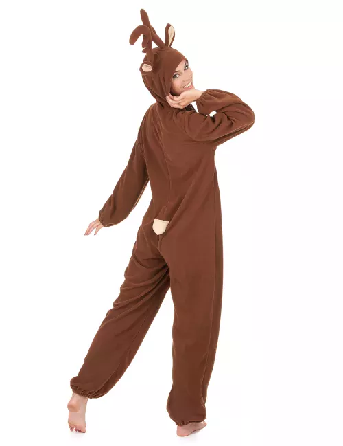 Photo du produit Combinaison à capuche renne femme