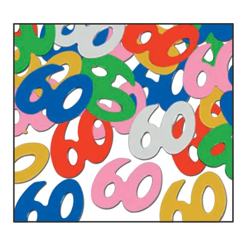 Photo du produit Confettis 60 ans