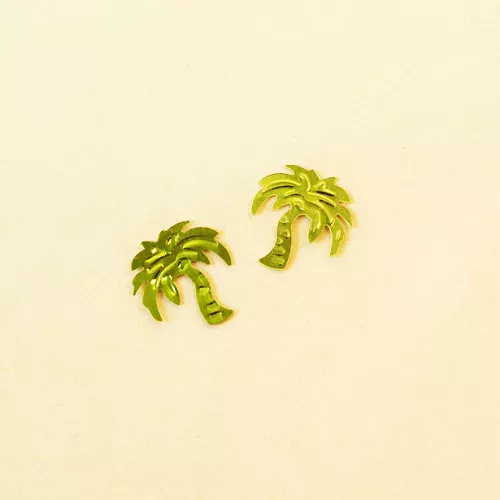 Photo du produit Confettis de table forme palmier menthe 10 gr