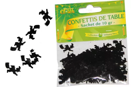 Photo du produit Confettis table sorcières Halloween