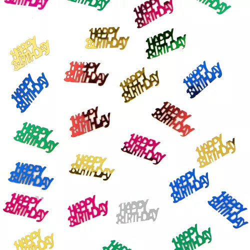 Photo du produit Confettis Happy Birthday 15g