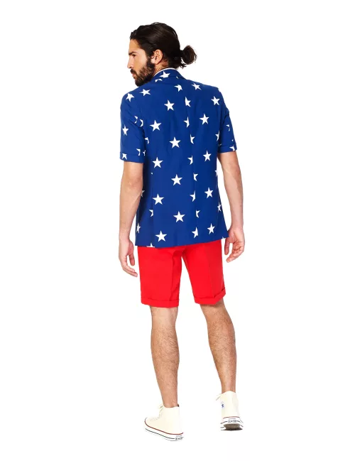 Photo du produit Costume d'été Mr. USA homme Opposuits