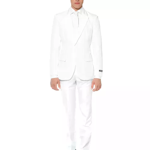 Photo du produit Costume Mr. Solid blanc homme Suitmeister
