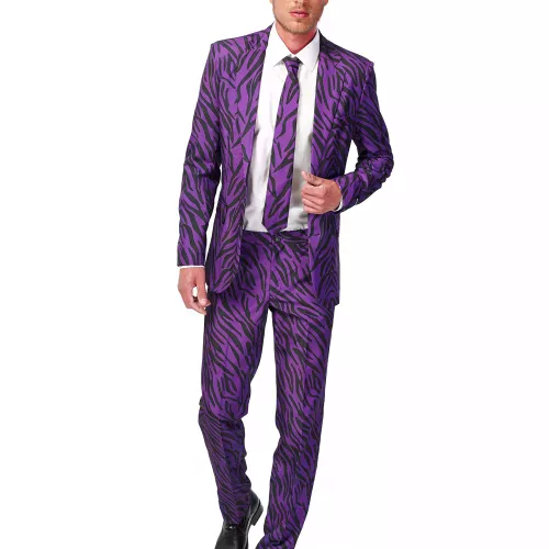 Photo du produit Costume Mr. Tiger violet homme Suitmeister