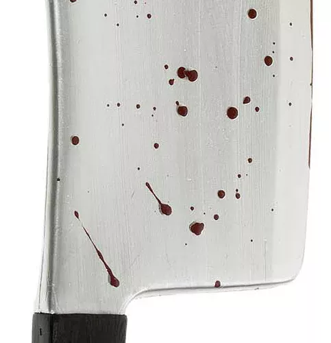 Photo du produit Couperet sanglant Halloween en plastique