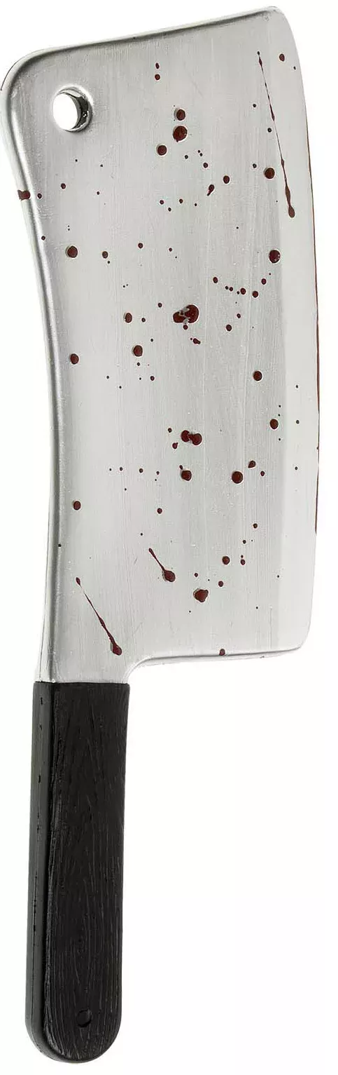 Photo du produit Couperet sanglant Halloween en plastique