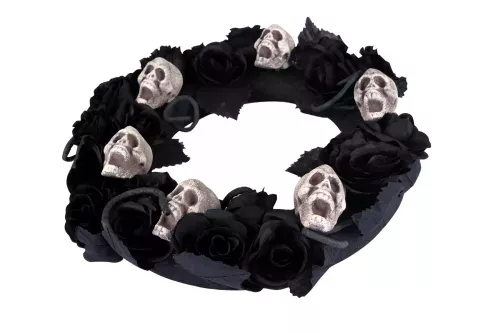 Photo du produit Couronne deuil 38 cm Halloween