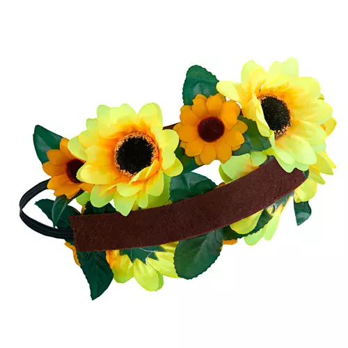 Photo du produit Couronne de fleurs tournesol adulte