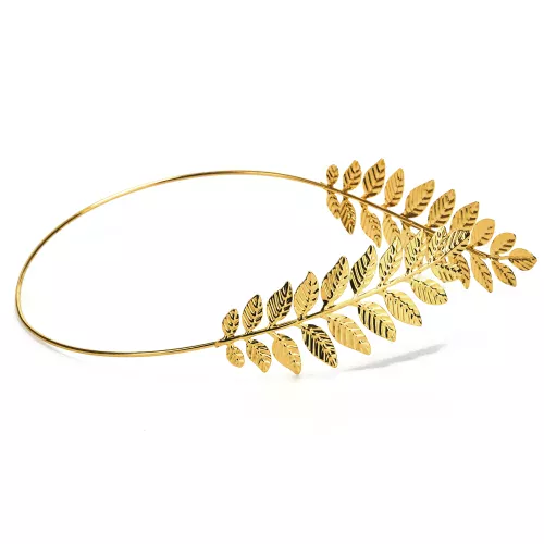 Photo du produit Couronne de laurier dorée adulte