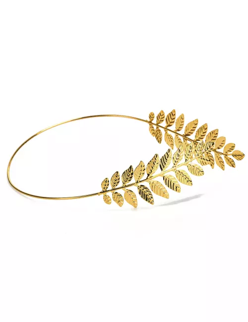 Photo du produit Couronne de laurier dorée adulte