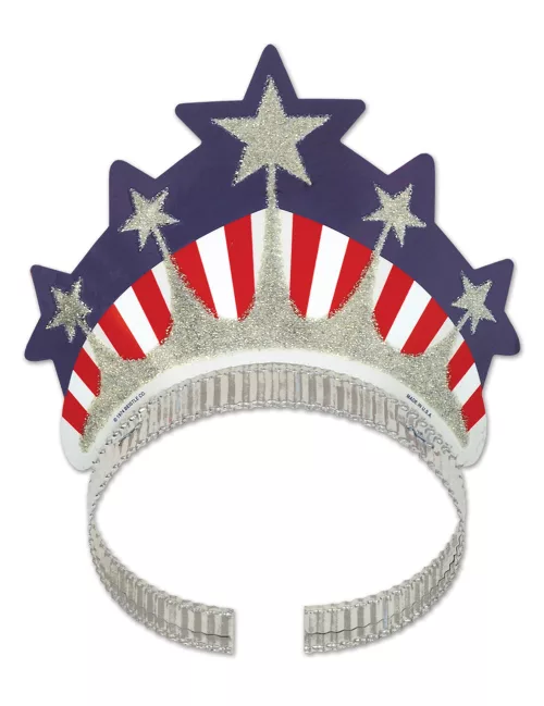 Photo du produit Couronne Miss Liberty pailletée