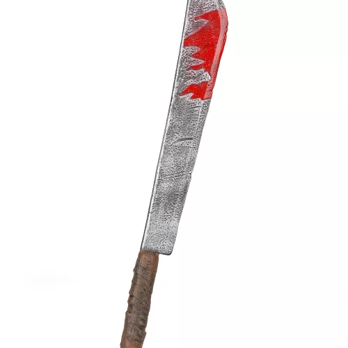 Photo du produit Couteau ensanglanté Halloween en plastique