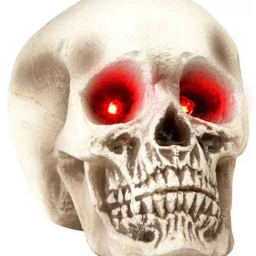 Photo du produit Crâne yeux lumineux Halloween
