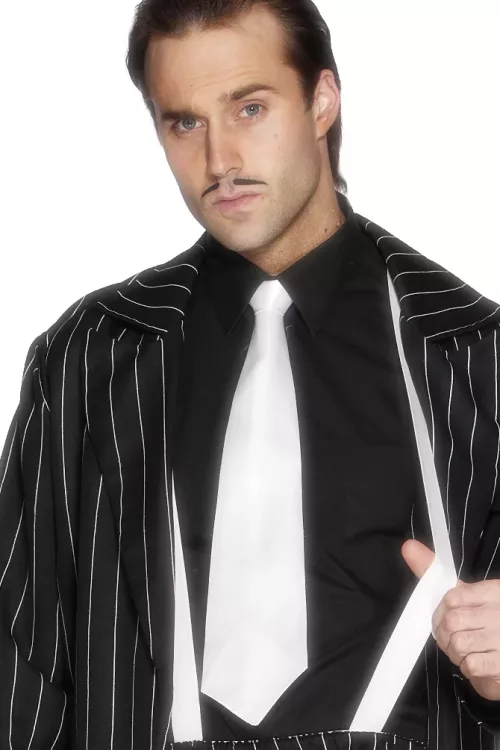 Photo du produit Cravate blanche gangster adulte