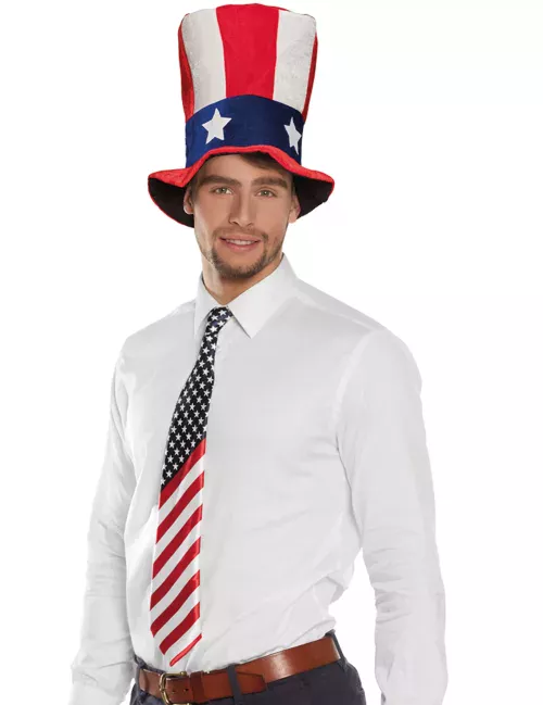 Photo du produit Cravate drapeau américain adulte