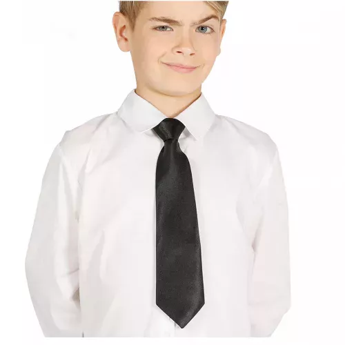 Photo du produit Cravate noire enfant 30 cm