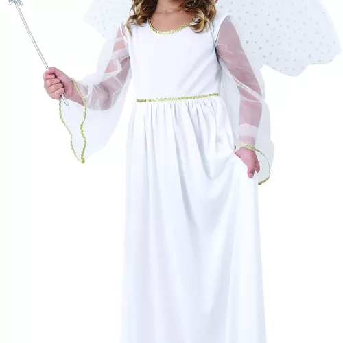 Photo du produit Déguisement ange blanc fille