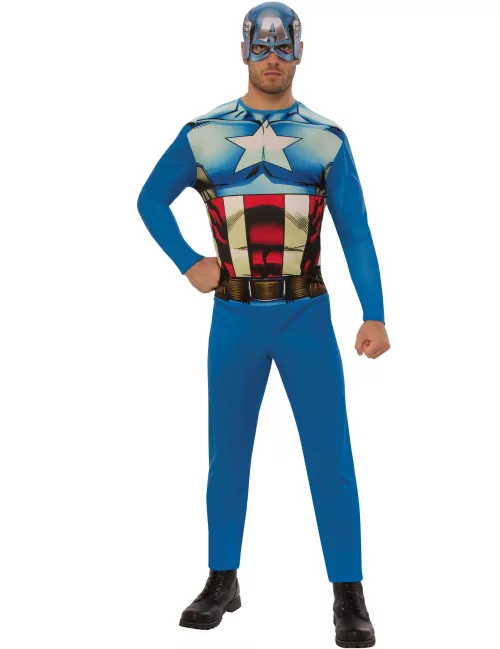 Photo du produit Déguisement classique Captain America adulte
