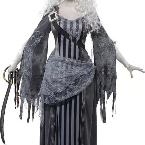 Photo du produit Déguisement fantôme pirate grise femme Halloween