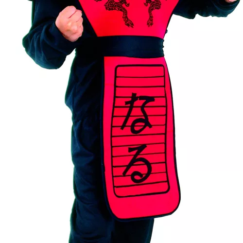 Photo du produit Déguisement ninja dragon rouge garçon