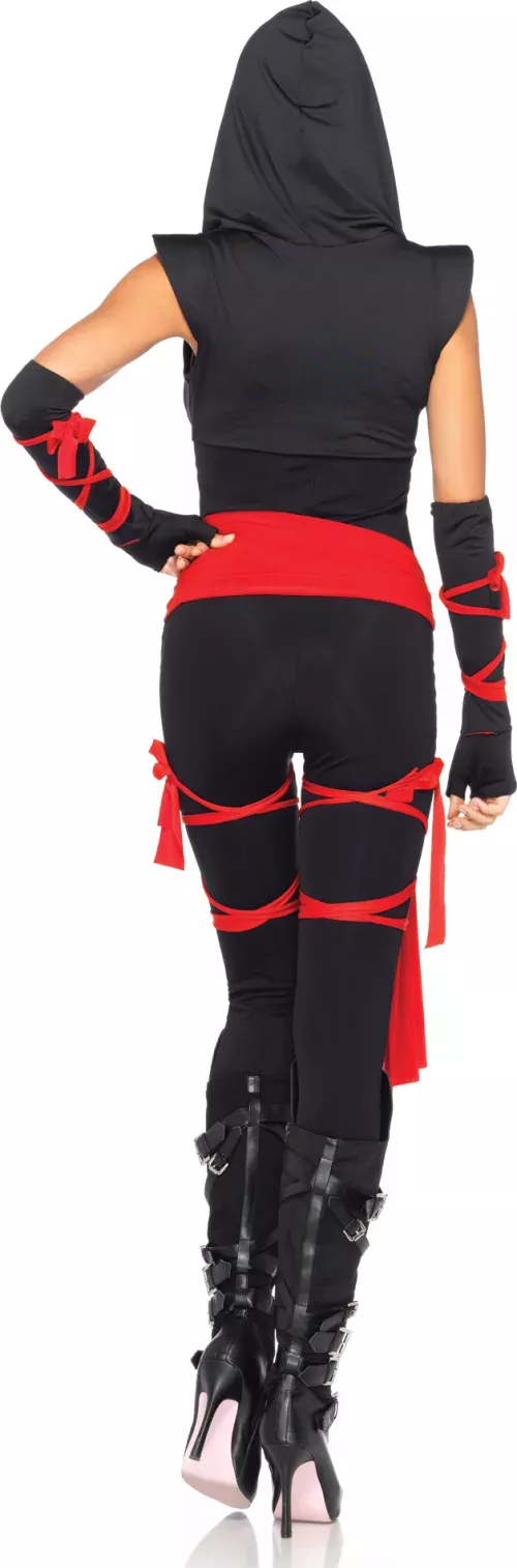 Photo du produit Déguisement ninja noir sexy femme